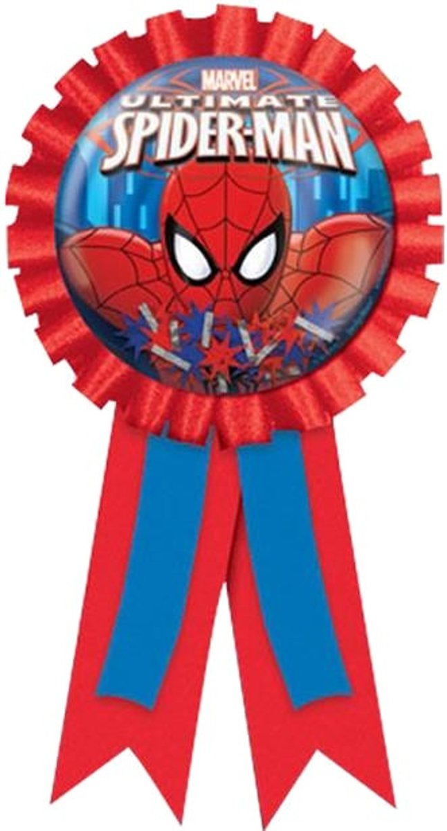 Marvel Prijslint Spider-man 15 Cm Rood/blauw