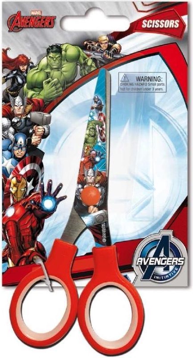 Marvel Schaar Avengers Jongens 16 Cm Staal Rood