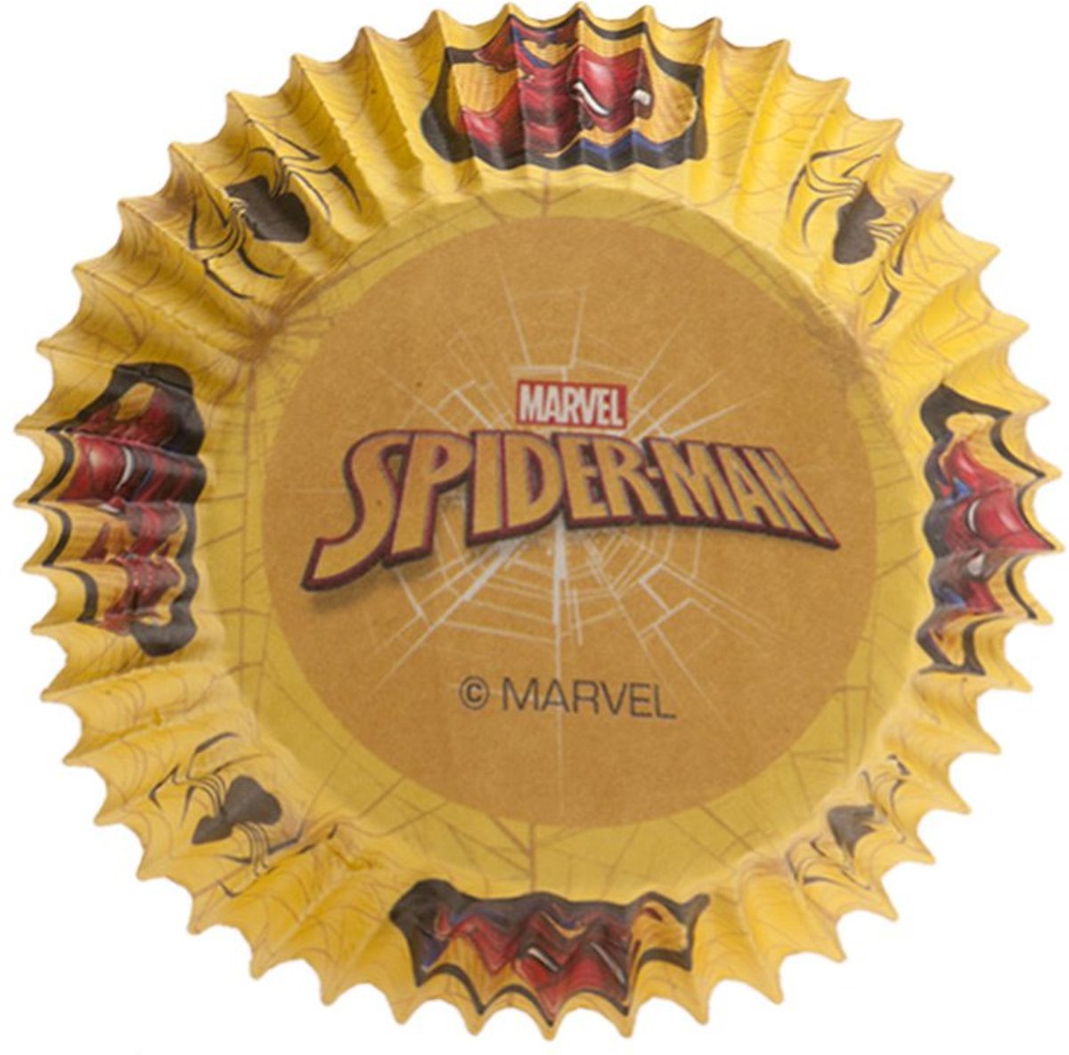 Marvel Spiderman cupcake vormpjes 25 st.