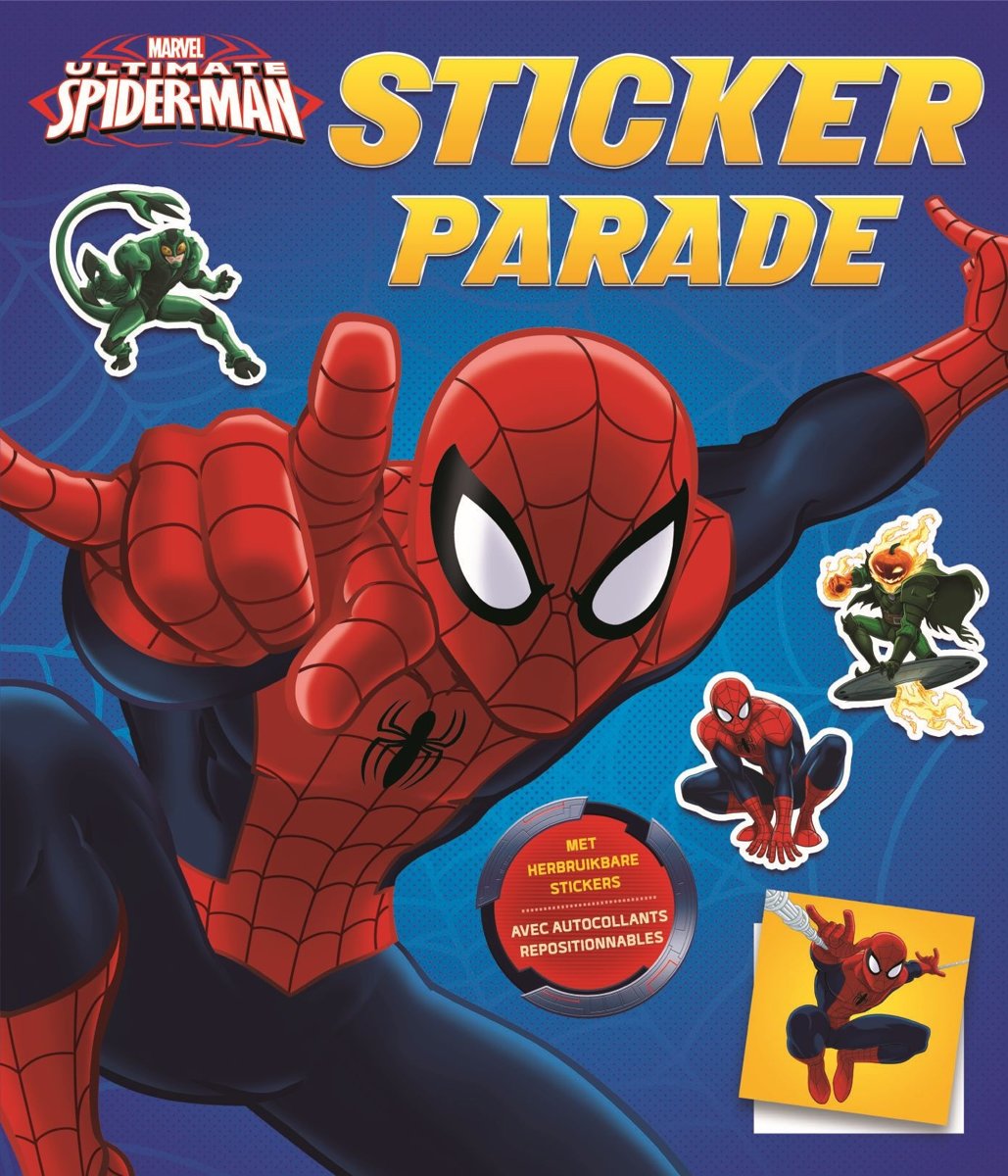 Marvel Stickerboek Spider-man Stickerparade