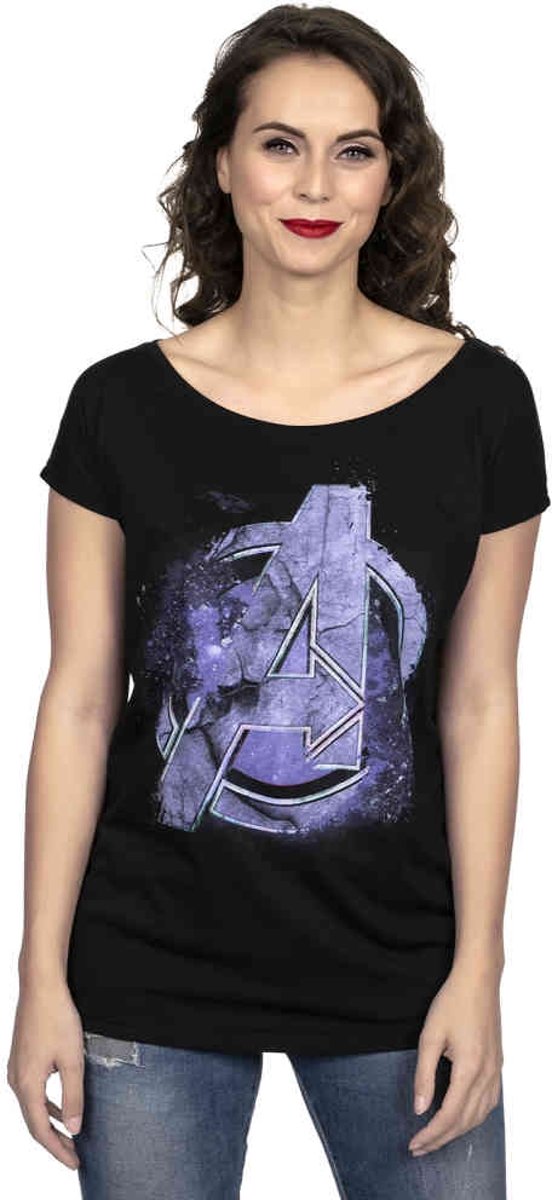 Marvel The Avengers Dames Tshirt -M- Broken A Zwart