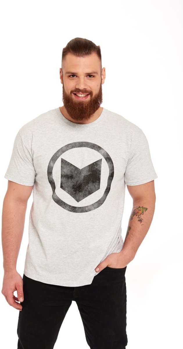 Marvel The Avengers Heren Tshirt -S- Hawkeye Grijs