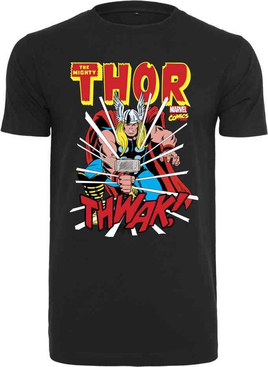 Marvel Thor Heren Tshirt -XL- Marvel Thor Zwart