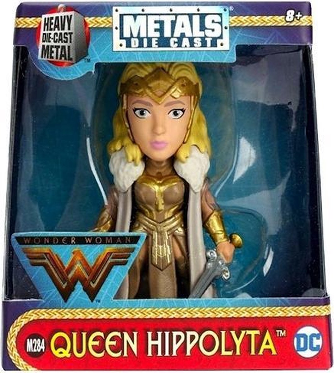 Metalen Queen Hippolyta figuur XL M 284 - marvel - justice league - figuren - speelgoed - DC comics - Viros