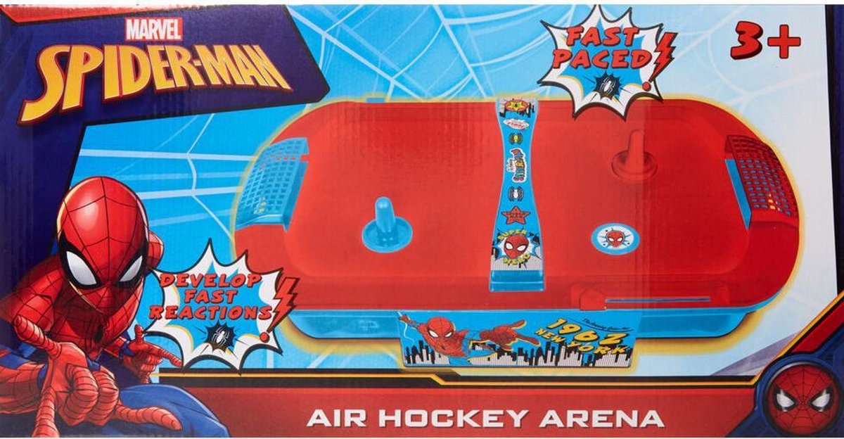 Spider-man air hockey tafel