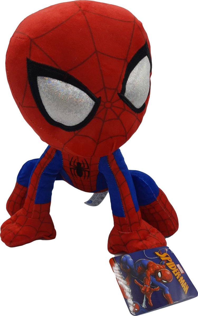 Spiderman - Bended Action - Knuffel - Marvel - 28 cm