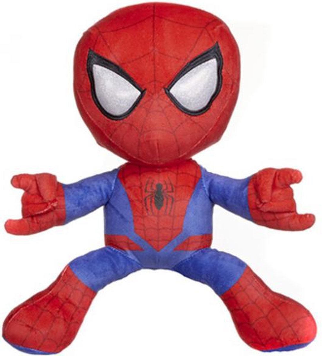 Spiderman Marvel pluche knuffel schietend 33 cm