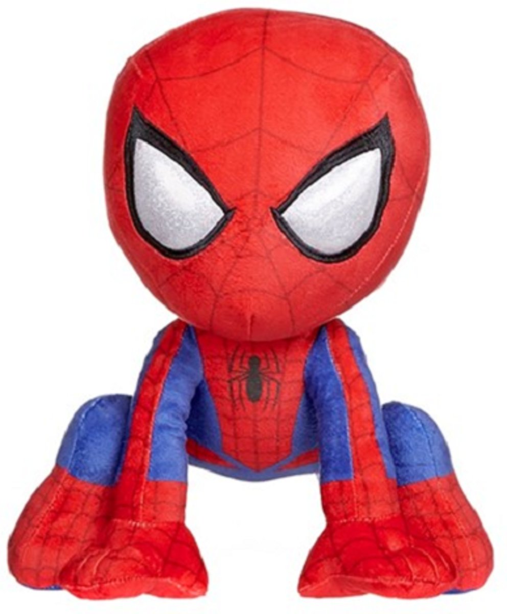 Spiderman knuffel zittend Marvel (30 cm)