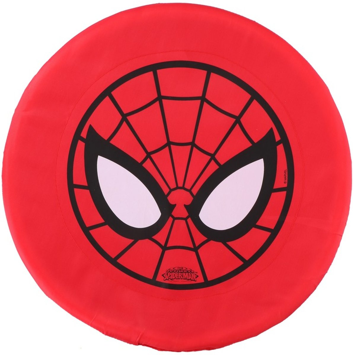 Spiderman schuim frisbee rood 42 cm