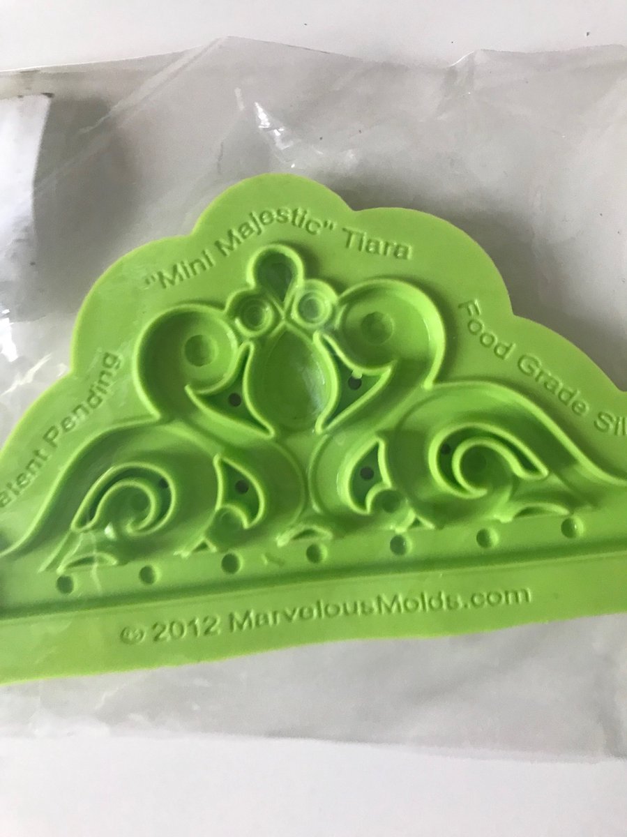   Mini Majestic Tiara siliconen mould