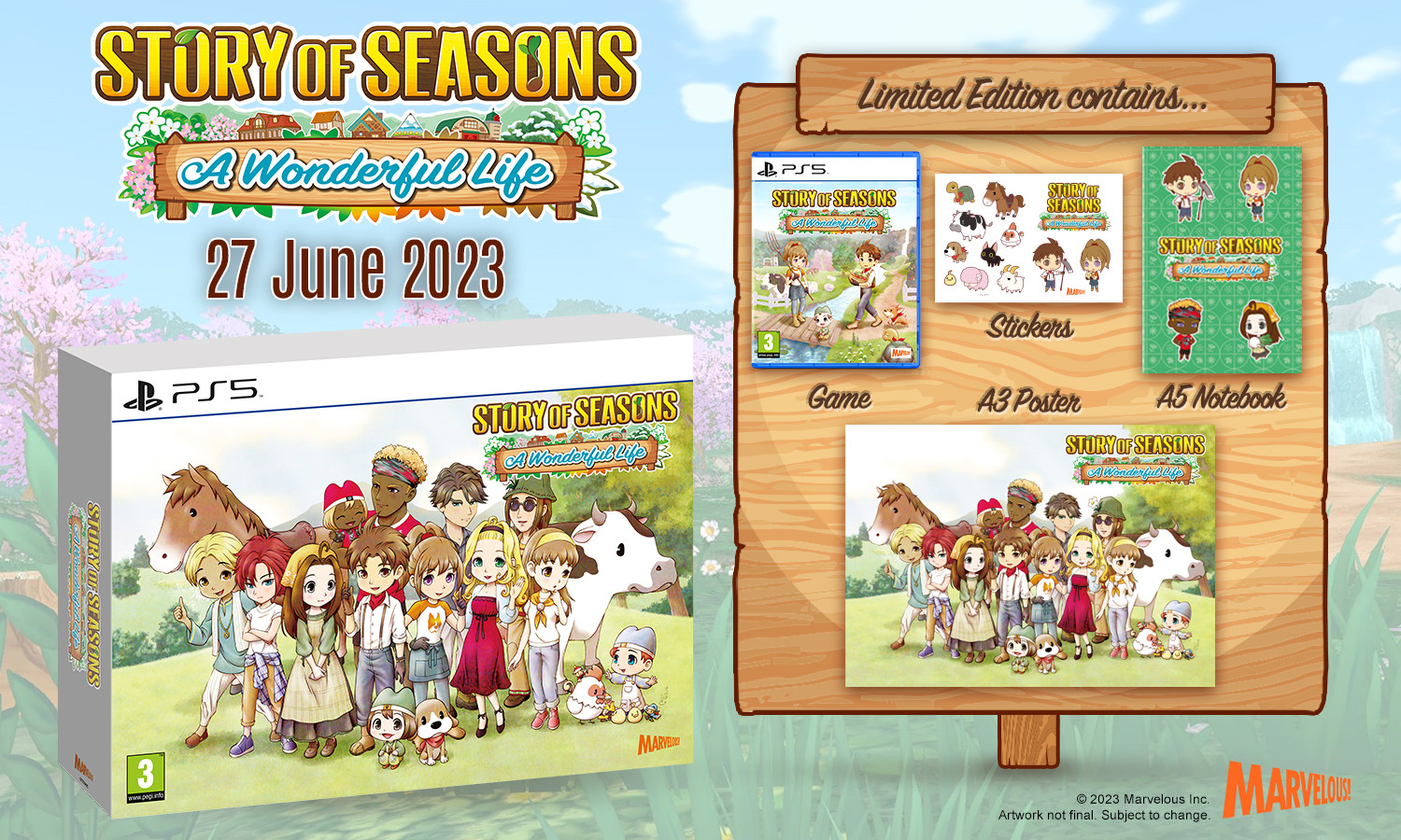 Story of Seasons A Wonderful Life - Limited Edition