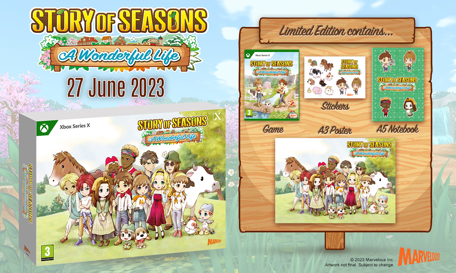 Story of Seasons A Wonderful Life - Limited Edition