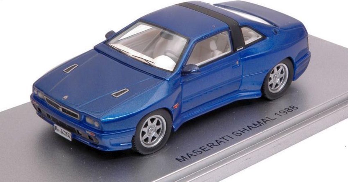 Maserati Shamal 1989 Blue Metallic