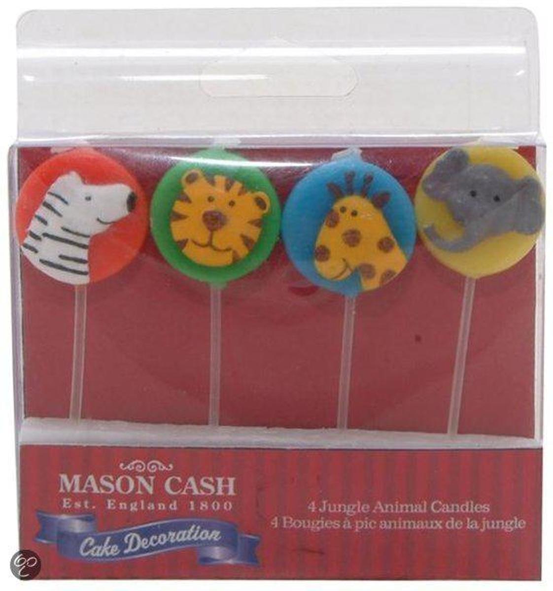 Mason Cash Kaarsjes - Jungle - 4 stuks