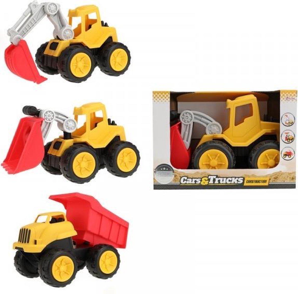 Toi Toys Constructie truck 20 cm