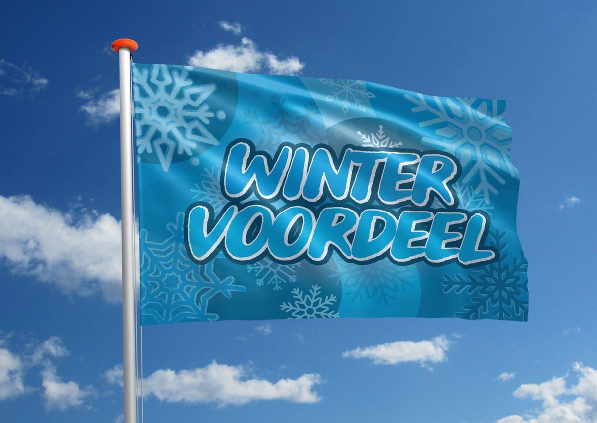 Promotievlag: Wintervoordeel - 120x180 cm