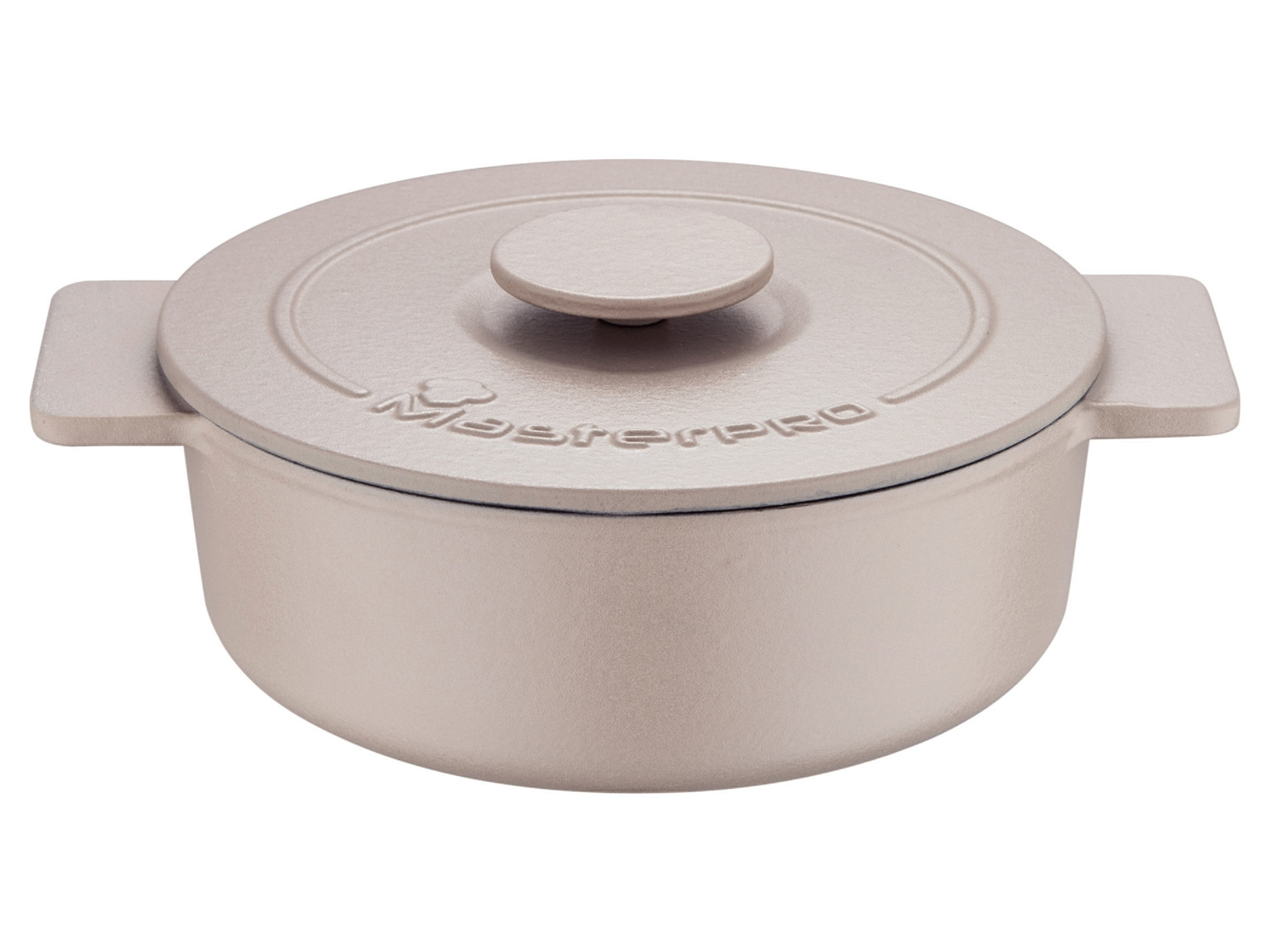 Masterpro Gietijzeren braadpan Ø 26 x 9 cm (Beige)