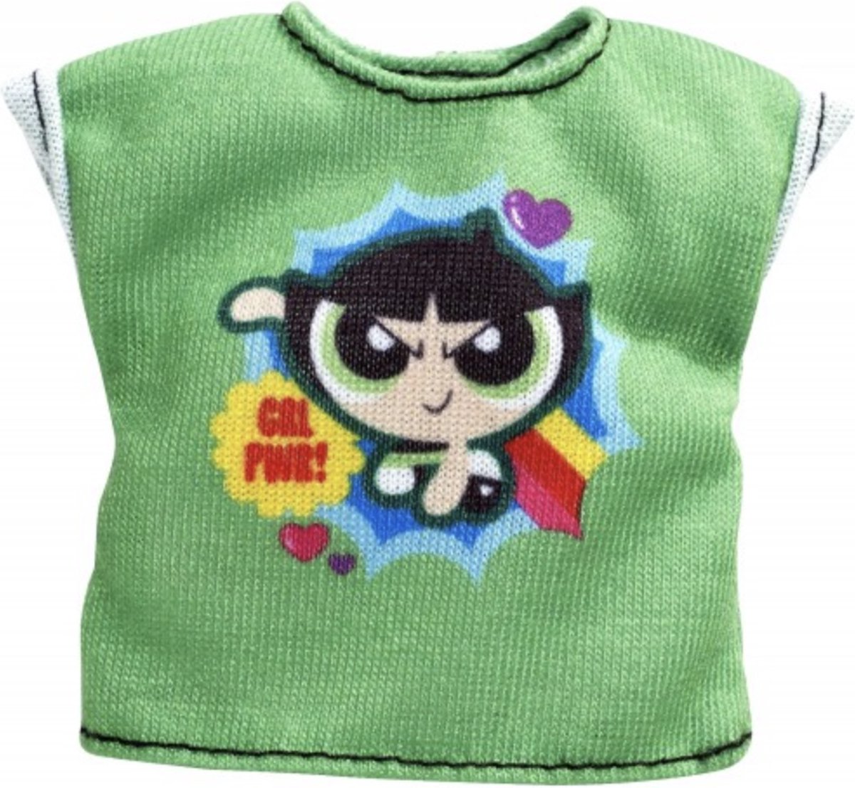 Barbie - PowerPuff Girls - Tienerpop - Shirt - Groen