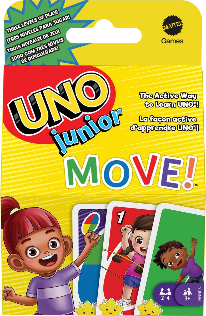 UNO Junior Move! - Kaartspel