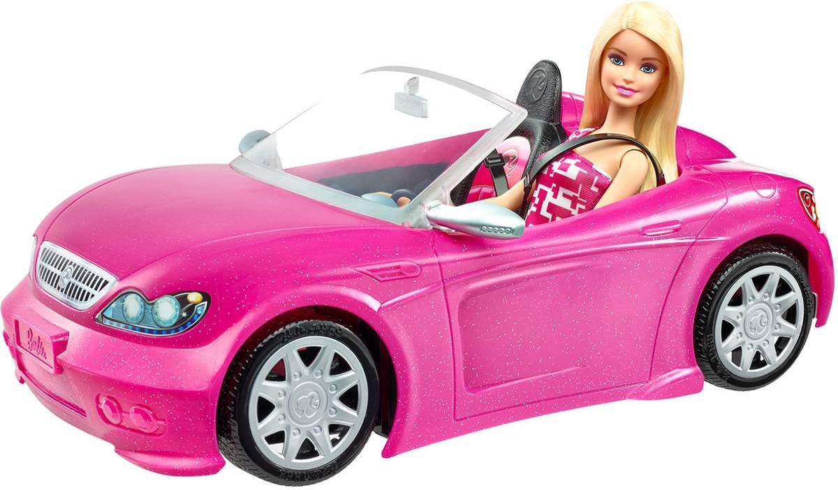 Barbie Glam Cabrio en pop