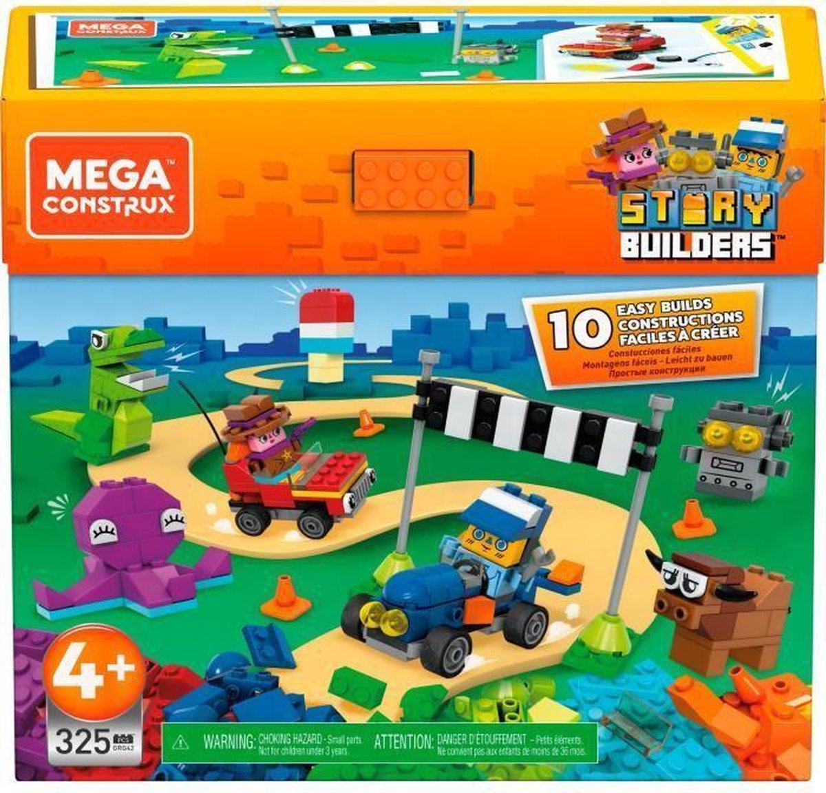 Bouwspel met blokken Mega Construx Story Builders Mattel (325 pcs)