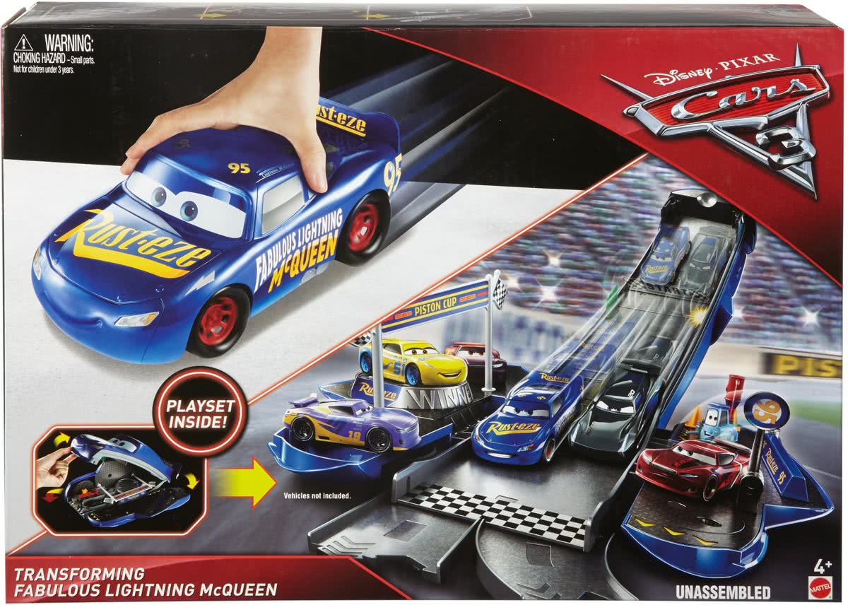 Cars 3 Transformerende Speelset Fabulous Lightning McQueen