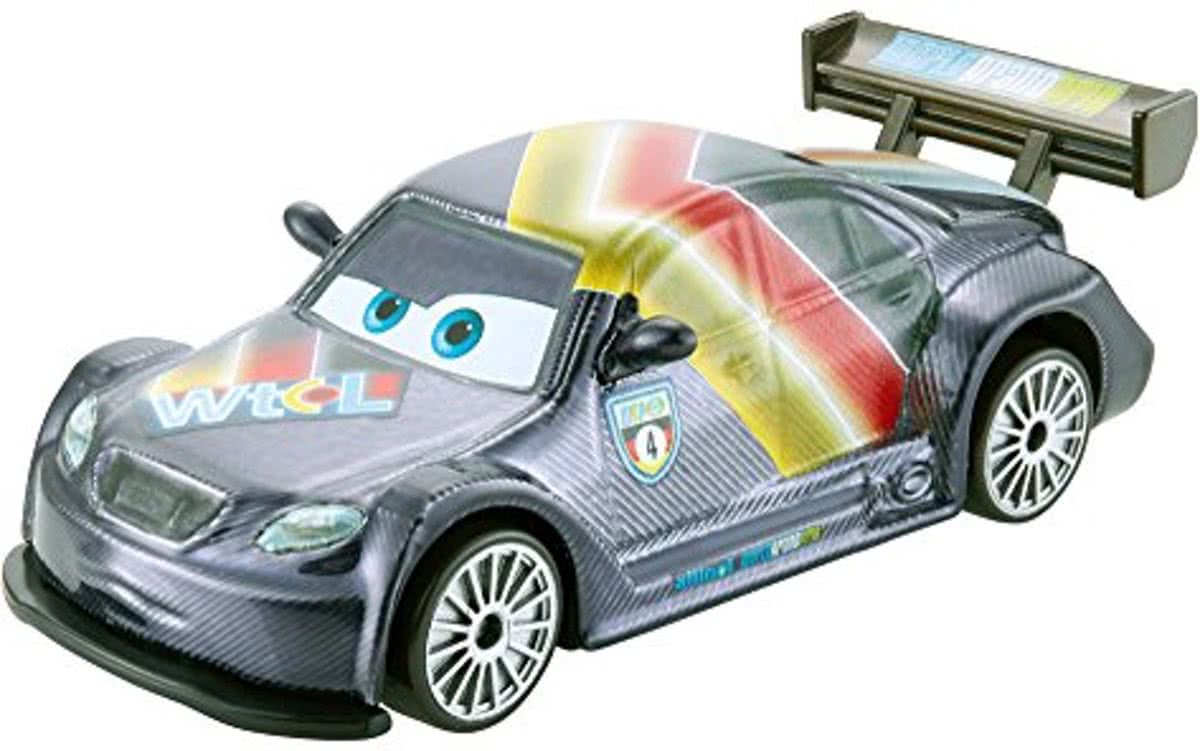 Disney Cars NEON racer Max Schnell / Sebastian Schnell - Mattel