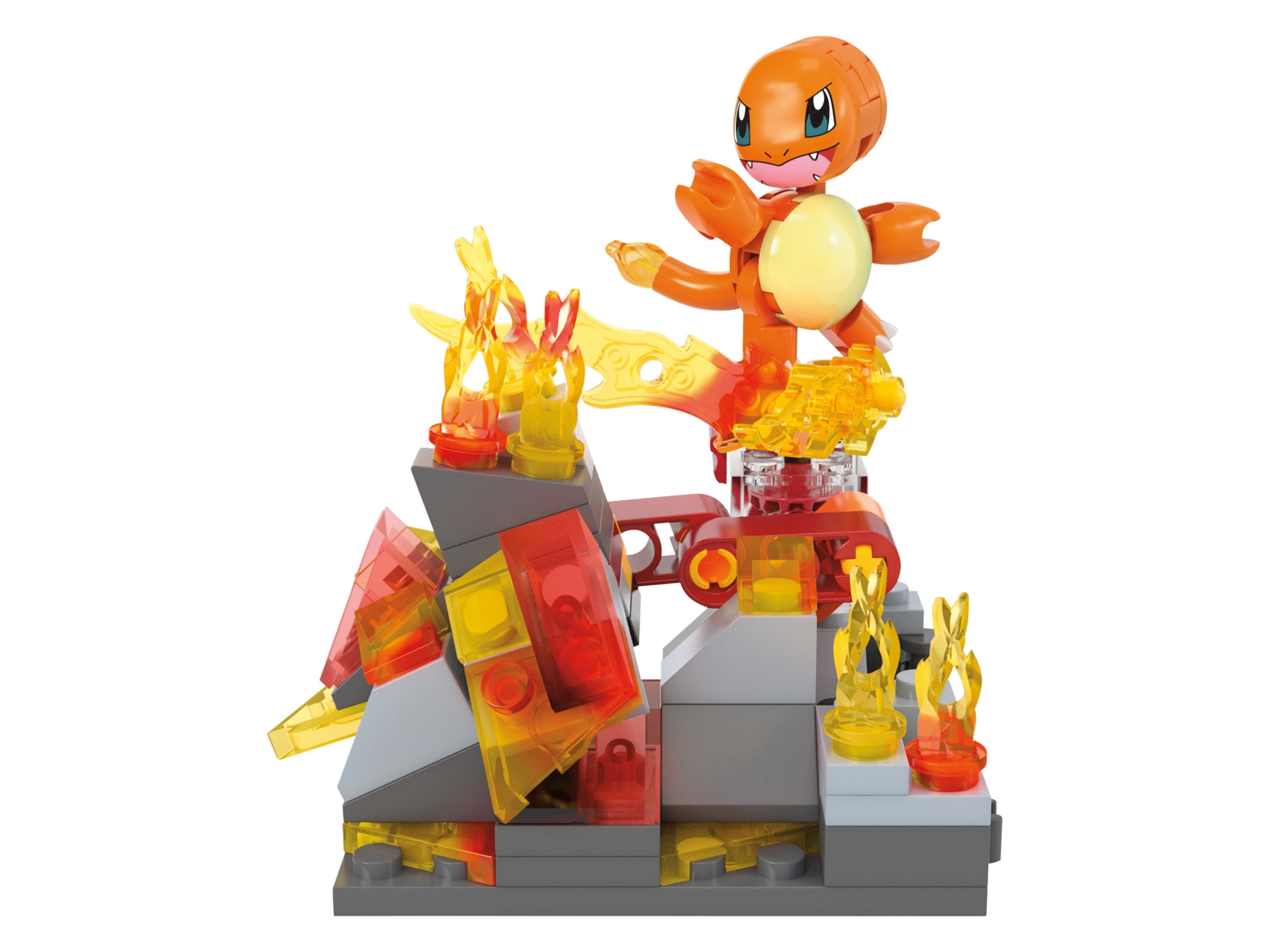 MATTEL Pokémon speelfiguren (Charmanders vurige draai)