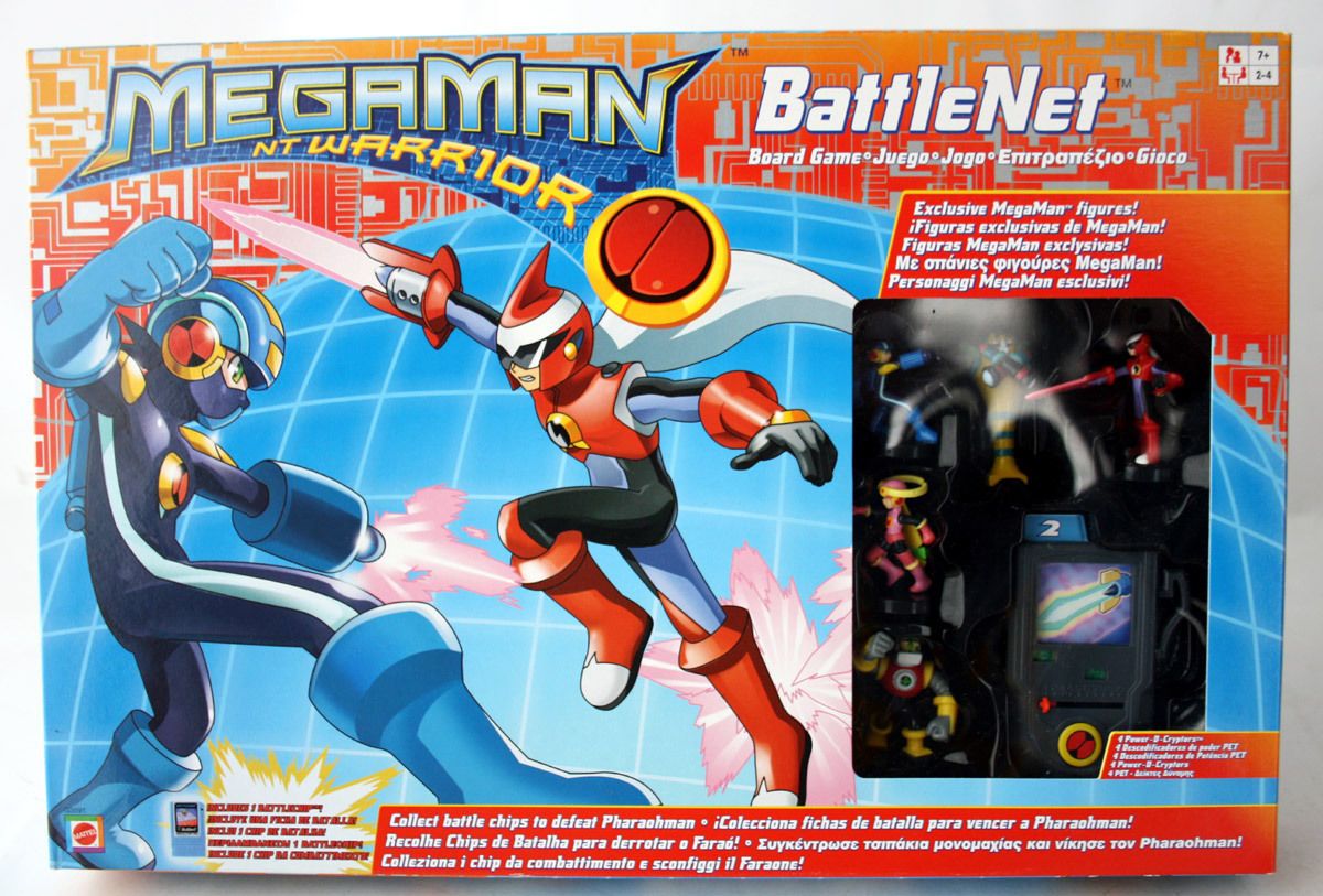 MEGAMAN NT WARRIOR BATTLE NET BORDSPEL