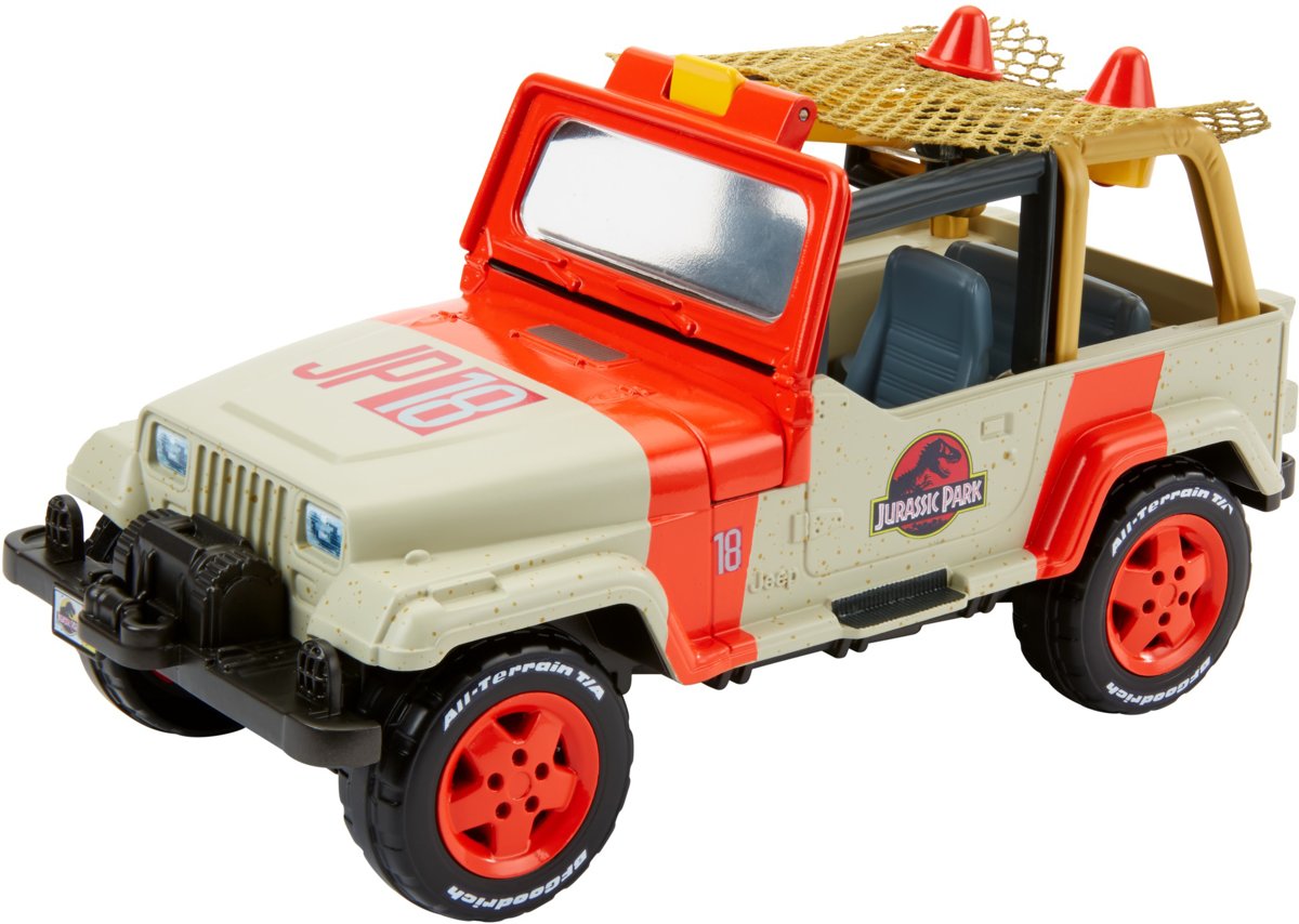 Matchbox Jurassic World Movie Jeep Wrangler met Vangnet