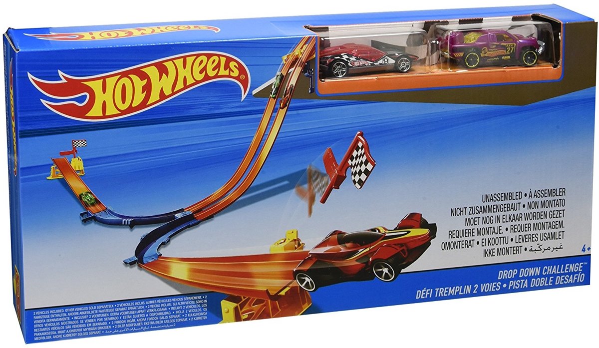 Mattel DNN81 Auto & racen speelgoedset