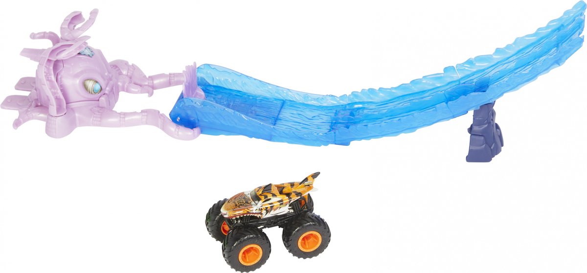 Mattel Lanceerbaan Hot Weels Haai Junior 30 Cm 2-delig