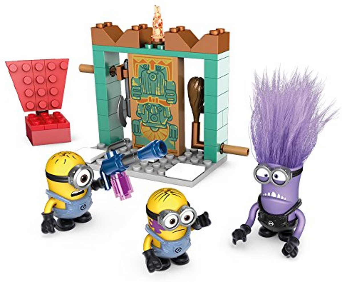 Mattel Mega Construx Minions inbraak in de schuilplaats 77-delig