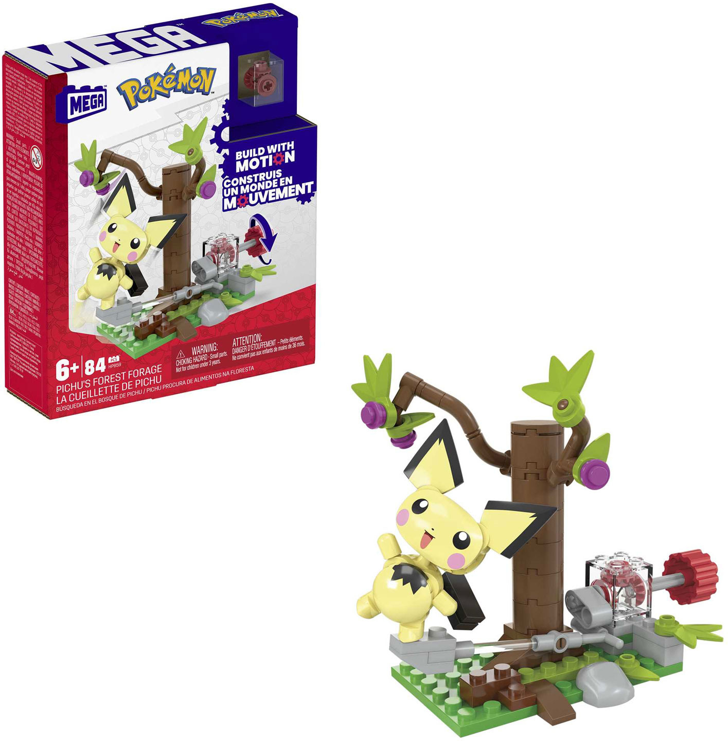 Mega Construx Pokemon - Pichu\s Forest Forage