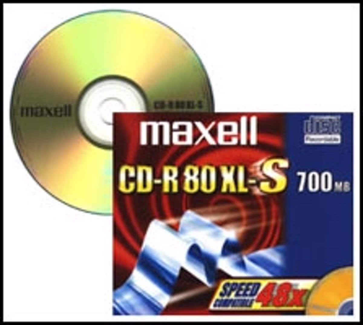 Maxell CD-R 80min/700MB 50 stuks op spindel - Printable