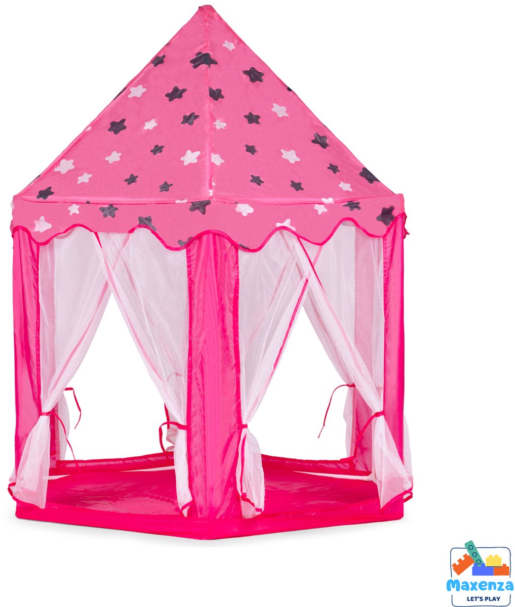 Maxenza 8236 Lets Play Plug & Play Prinses Kasteel XXL Speeltent - 105 x 90 x 120 cm - Voor Meisjes vanaf 3 jaar