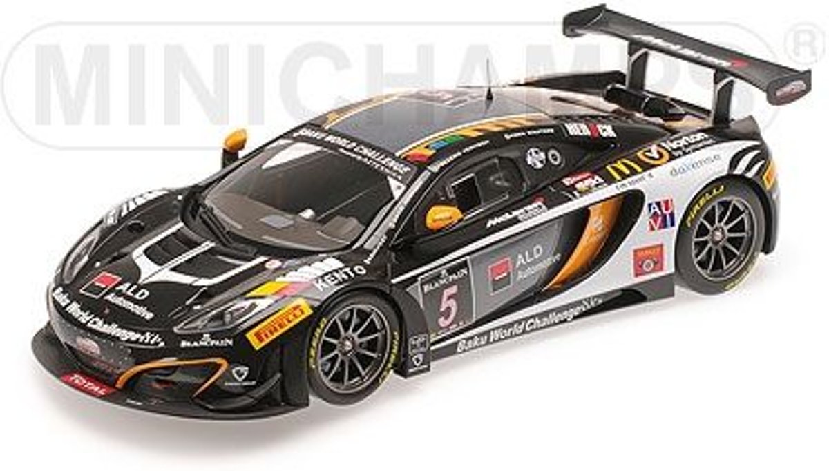 McLaren 12C GT3 Boutsen Racing 24H Spa 2013