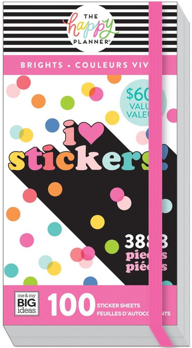 Me and My Big Ideas - Happy Planner 100 sheet Value Pack - Brights - 3888stuks