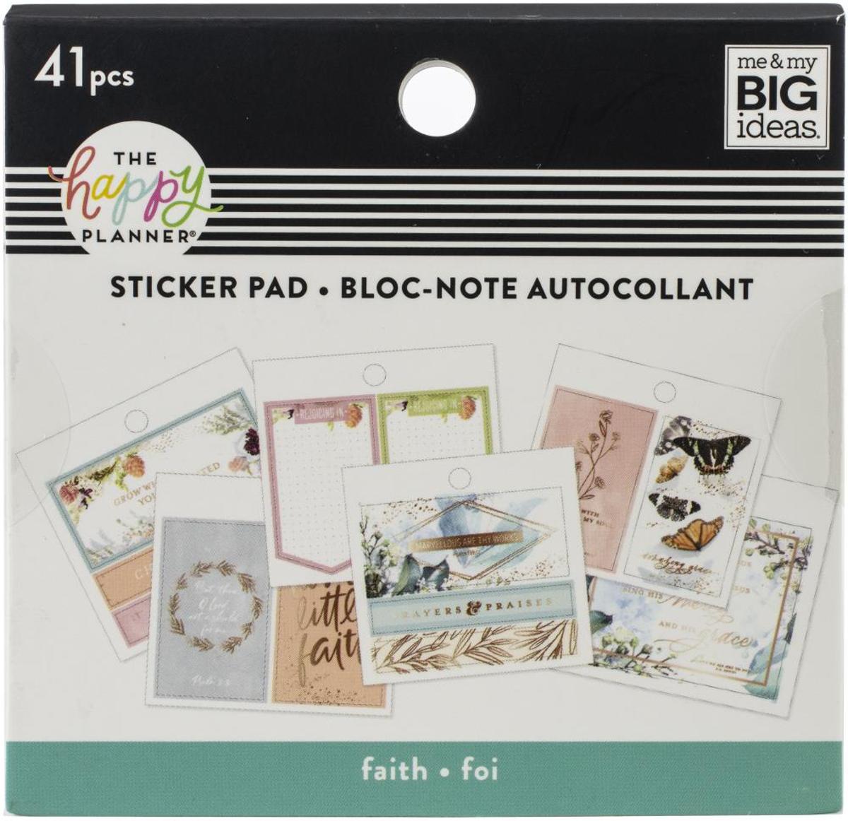 Me and My Big Ideas - Happy Planner Tiny Stickerpad - Faith - 41stuks