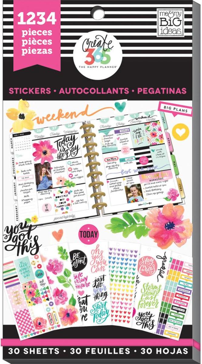 Me and My Big Ideas MAMBI Create 365 Happy Planner sticker value pack PPSV-05