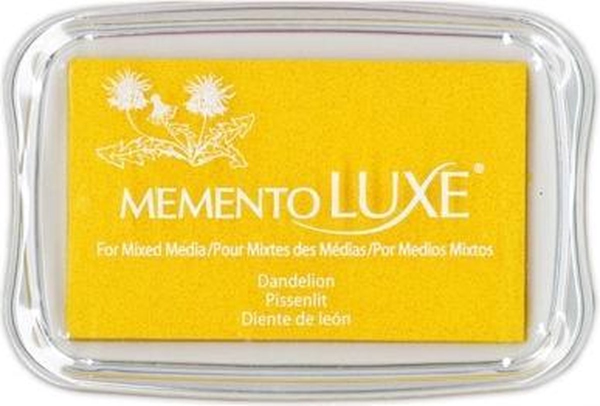 Memento luxe 9x6cm dandelion