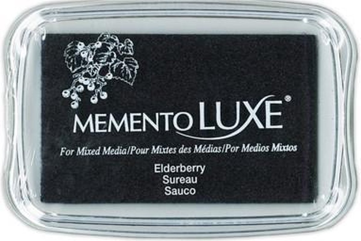 Memento luxe 9x6cm elderberry