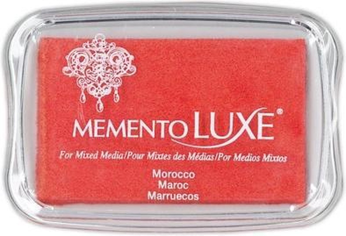 Memento luxe 9x6cm morocco