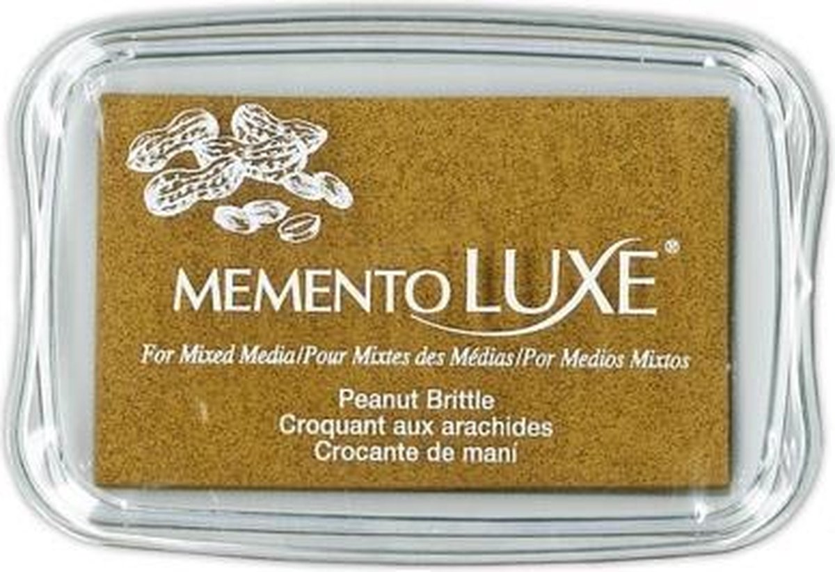 Memento luxe 9x6cm peanut brittle