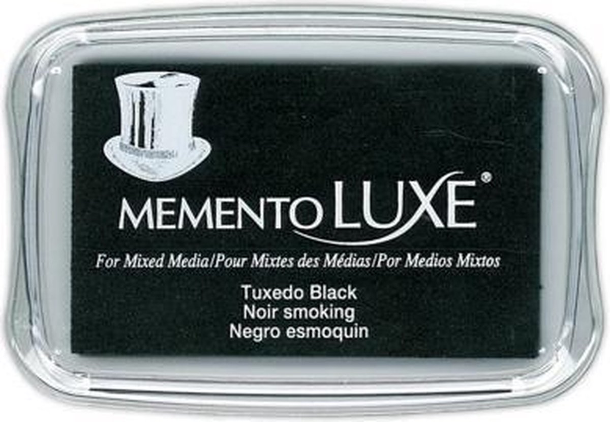 Memento luxe 9x6cm tuxedo black