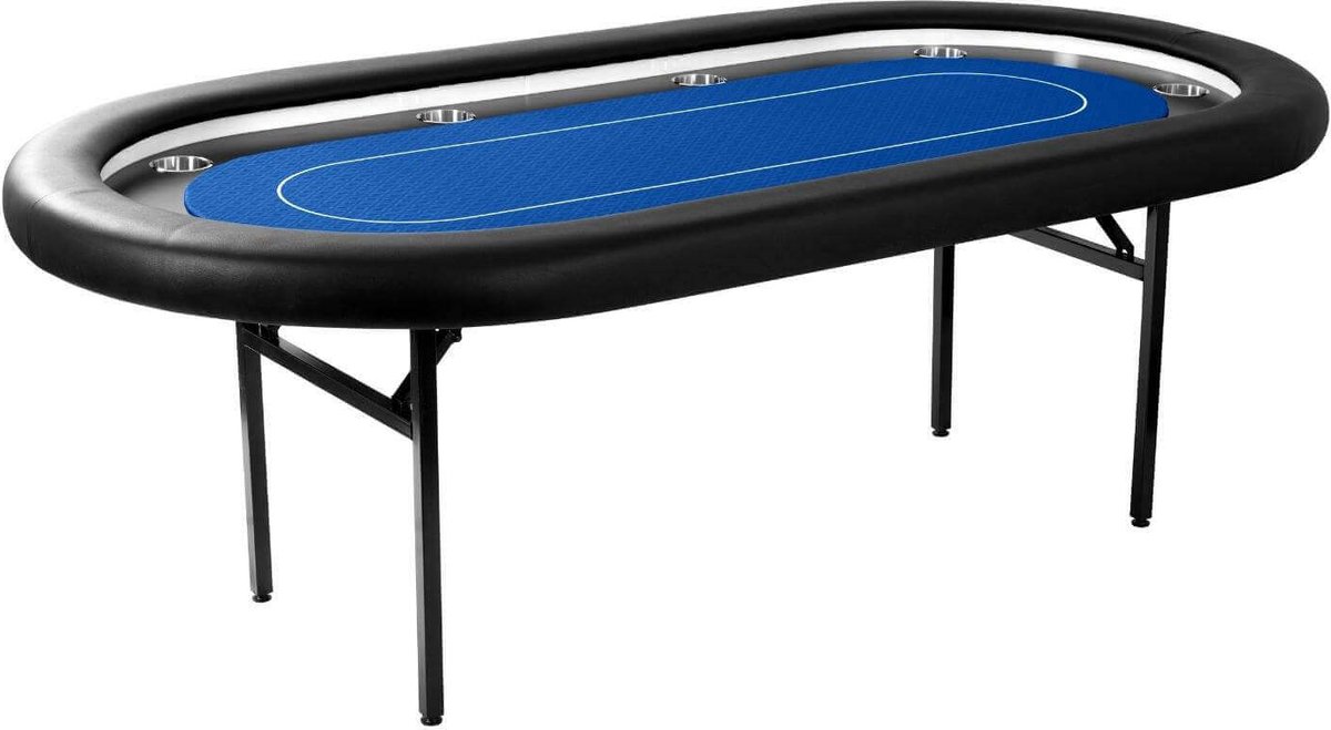 Tournament Deluxe   MEC Inklapbaar met LED Blauw