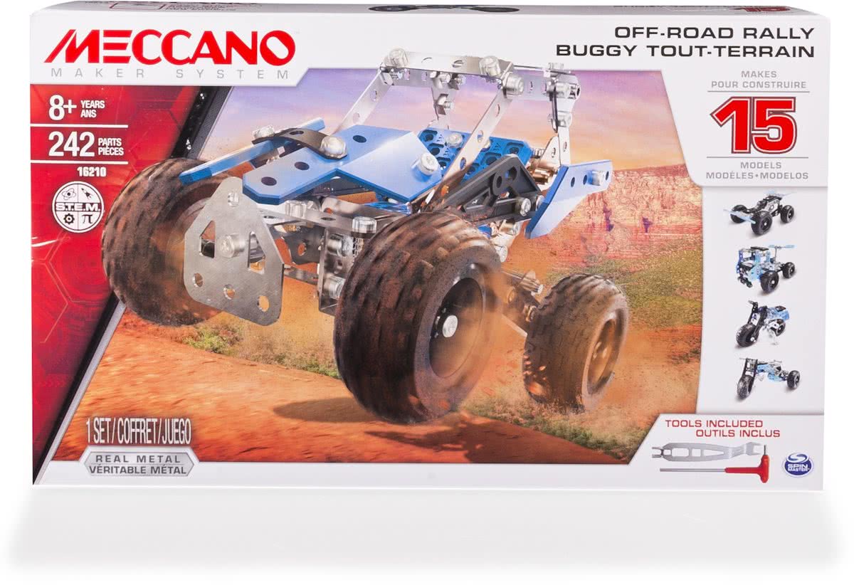 Meccano ATV - 15 Modellen