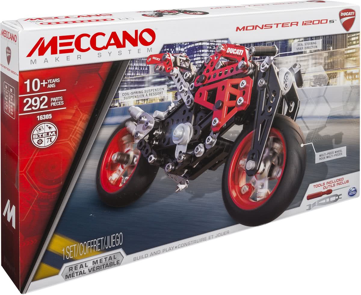 Meccano Ducati Motorcycle - Bouwset