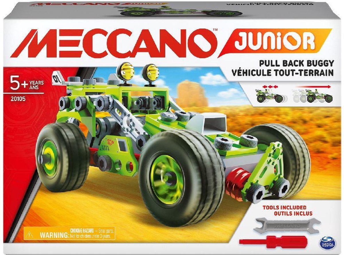 Meccano Junior Deluxe Feature Racecar