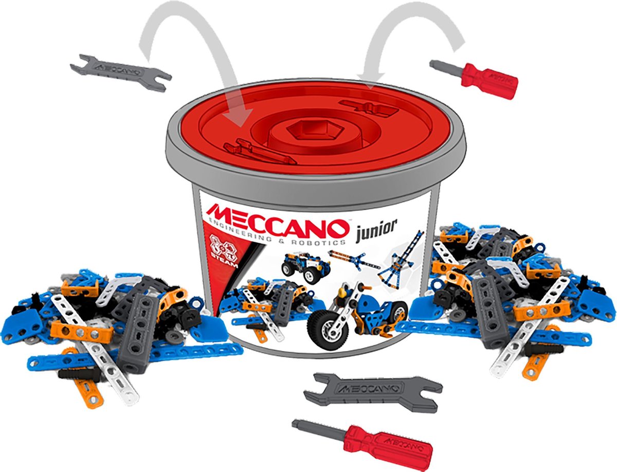 Meccano Junior Open-Ended Bucket